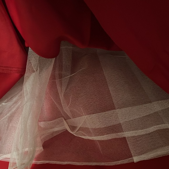 Elegant and Classy Red Formal dress- size 11/12-Prom season is coming!! - Picture 10 of 11